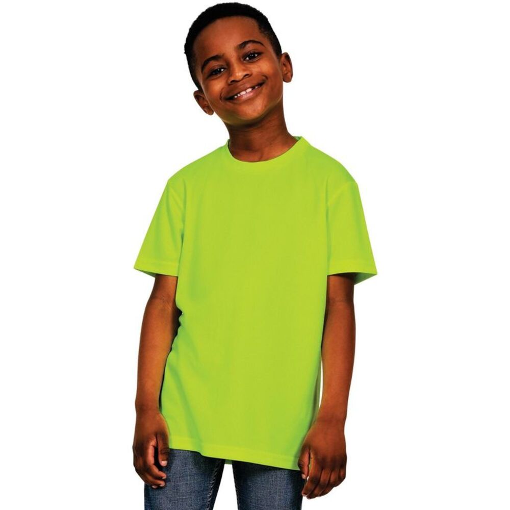 Casual Classics Childrens/Kids Original Tech T-Shirt / Lime